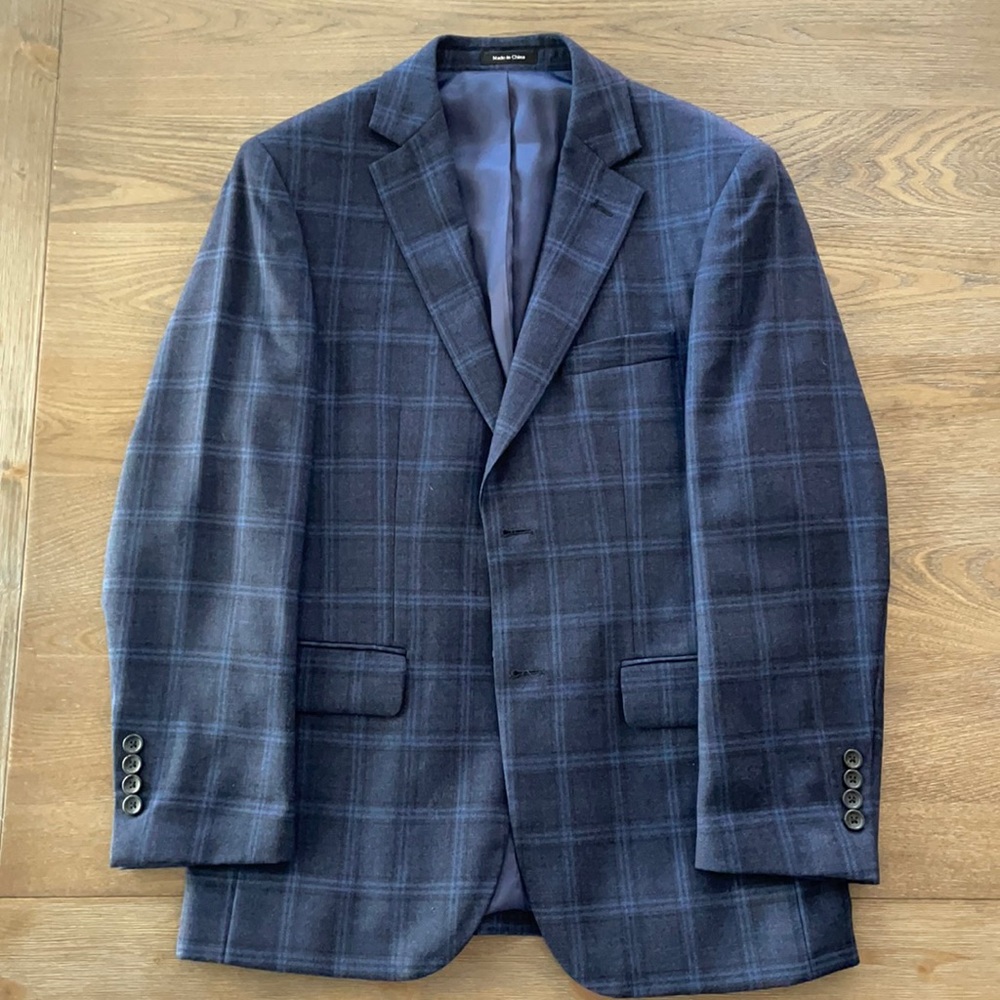Pronto Uomo Navy Sport Coat